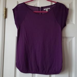 American Eagle purple shirt
